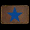 Faux Leather Engravable Patch - Round-Corner Rectangular Thumbnail
