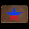 Faux Leather Engravable Patch - Round-Corner Rectangular Thumbnail