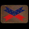 Faux Leather Engravable Patch - Round-Corner Rectangular Thumbnail