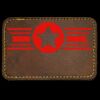Faux Leather Engravable Patch - Round-Corner Rectangular Thumbnail