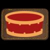 Faux Leather Engravable Patch - Round-Corner Rectangular Thumbnail