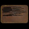 Faux Leather Engravable Patch - Round-Corner Rectangular Thumbnail
