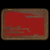 Faux Leather Engravable Patch - Round-Corner Rectangular Thumbnail