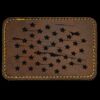 Faux Leather Engravable Patch - Round-Corner Rectangular Thumbnail