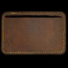 Faux Leather Engravable Patch - Round-Corner Rectangular Thumbnail