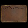 Faux Leather Engravable Patch - Round-Corner Rectangular Thumbnail
