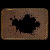 Faux Leather Engravable Patch - Round-Corner Rectangular Thumbnail