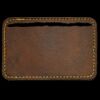 Faux Leather Engravable Patch - Round-Corner Rectangular Thumbnail