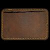 Faux Leather Engravable Patch - Round-Corner Rectangular Thumbnail