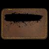 Faux Leather Engravable Patch - Round-Corner Rectangular Thumbnail