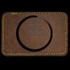 Faux Leather Engravable Patch - Round-Corner Rectangular Thumbnail